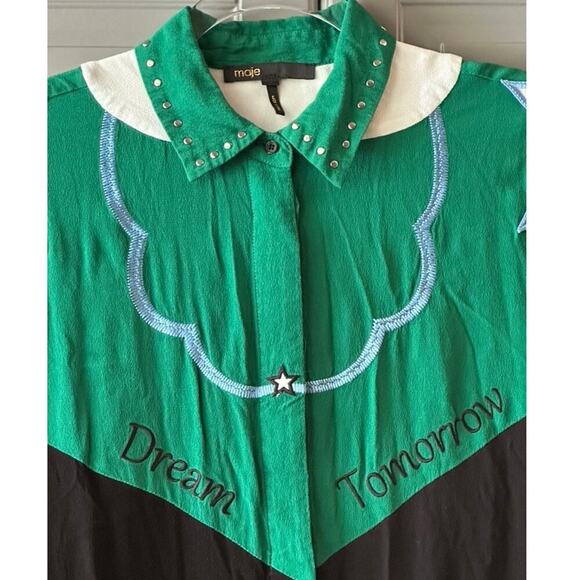 MAJE
Runs small for me , will sute more xs - Picture 1 of 14